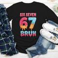 Six Seven Bruh 67 Ice Cream Drip Baseball For Men Women Kids Youth Long Sleeve Tee Six Seven Bruh 67 Ice Cream Drip Baseball For Men Women Kids Youth Long Sleeve Tee