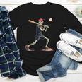 Skeleton Baseball Halloween Costume Men Boys Kids Youth Long Sleeve Tee Skeleton Baseball Halloween Costume Men Boys Kids Youth Long Sleeve Tee