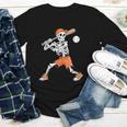 Skeleton Batting Baseball Halloween Youth Long Sleeve Tee Skeleton Batting Baseball Halloween Youth Long Sleeve Tee