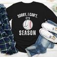 Sorry I Can't It's Volleyball Baseball Season Mom Of Both Youth Long Sleeve Tee Sorry I Can't It's Volleyball Baseball Season Mom Of Both Youth Long Sleeve Tee