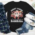 Sorry Ladies My Heart Belongs To Baseball Boy Kids Youth Long Sleeve Tee