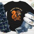 Squirell Baseball Catcher Player Joke Tee Protect Your Nuts Youth Long Sleeve Tee Squirell Baseball Catcher Player Joke Tee Protect Your Nuts Youth Long Sleeve Tee