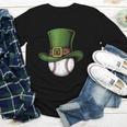 St Patricks Day Shamrock Baseball Saint Paddy's Kids Boys Youth Long Sleeve Tee