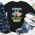 Stepdad Of The Birthday Boy Baseball Football Colorful Youth Long Sleeve Tee Stepdad Of The Birthday Boy Baseball Football Colorful Youth Long Sleeve Tee