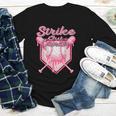 Strike Out Breast Cancer Baseball Drip For Boys Youth Youth Long Sleeve Tee Strike Out Breast Cancer Baseball Drip For Boys Youth Youth Long Sleeve Tee