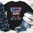 I Survived 100 Days Of School Baseball Boys Students Youth Long Sleeve Tee I Survived 100 Days Of School Baseball Boys Students Youth Long Sleeve Tee