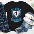 Type 1 Warrior Diabetes Awareness Baseball Enthusiasts Youth Long Sleeve Tee