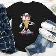 USA Patriotic Baseball Ice Cream Cone Freedom Youth Long Sleeve Tee USA Patriotic Baseball Ice Cream Cone Freedom Youth Long Sleeve Tee