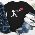 Valentines Day Baseball Batter Silhouette Heart Youth Long Sleeve Tee Valentines Day Baseball Batter Silhouette Heart Youth Long Sleeve Tee