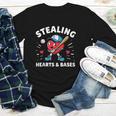 Valentines Day Baseball Stealing Hearts Bases Boys Kids Men Youth Long Sleeve Tee Valentines Day Baseball Stealing Hearts Bases Boys Kids Men Youth Long Sleeve Tee