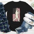 Vintage American Flag Baseball Batter Patriotic Home Run Youth Long Sleeve Tee Vintage American Flag Baseball Batter Patriotic Home Run Youth Long Sleeve Tee