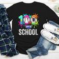Women's 100 Days Of School Dripping Baseball Boys Kids Teacher Youth Long Sleeve Tee Women's 100 Days Of School Dripping Baseball Boys Kids Teacher Youth Long Sleeve Tee