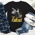 Women's Fallout TV Series Lucy Do Unto Others Baseball Bat Gamer Youth Long Sleeve Tee