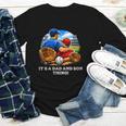 Women's Father Son Baseball Father's Day Youth Long Sleeve Tee