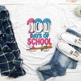 100 Days Of School Baseball Drip Bat 100th Day Of School Boy Youth Long Sleeve Tee
