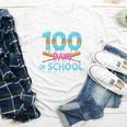 100 Days Of School Drip Ice Cream Baseball For Teacher Kids Premium Tri-Blend Youth Long Sleeve Tee 100 Days Of School Drip Ice Cream Baseball For Teacher Kids Premium Tri-Blend Youth Long Sleeve Tee