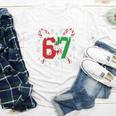 67 Baseball Christmas Candy Cane Snowflake Holiday Sports Youth Long Sleeve Tee 67 Baseball Christmas Candy Cane Snowflake Holiday Sports Youth Long Sleeve Tee