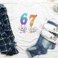 67 Meme Baseball Kids Girls Humor Number 6 7 Youth Long Sleeve Tee 67 Meme Baseball Kids Girls Humor Number 6 7 Youth Long Sleeve Tee