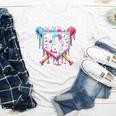 9th Birthday Boys Baseball Ice Cream Drip Boys Baseball Youth Long Sleeve Tee