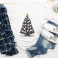 Baseball Christmas Tree Men Boys Youth Santa Sports Youth Long Sleeve Tee