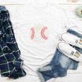 Baseball Gigi Distressed Vintage Grandma Game Day Youth Long Sleeve Tee