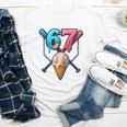 Baseball Ice Cream Drip 67 Six Seven Gen Alpha Slang Meme Youth Long Sleeve Tee Baseball Ice Cream Drip 67 Six Seven Gen Alpha Slang Meme Youth Long Sleeve Tee