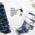 Baseball Pun Saying I'm a Stand Up Double Type Of Guy Youth Long Sleeve Tee Baseball Pun Saying I'm a Stand Up Double Type Of Guy Youth Long Sleeve Tee