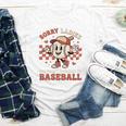 Boys & Women Men Baseball Valentine With Hearts Sporty Love Youth Long Sleeve Tee