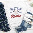 Brother Of Rookie 1st Birthday Baseball Boy Family Matching Youth Long Sleeve Tee Brother Of Rookie 1st Birthday Baseball Boy Family Matching Youth Long Sleeve Tee