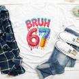 Bruh 67 Baseball Drip Number 67 Player 67th Birthday Youth Long Sleeve Tee Bruh 67 Baseball Drip Number 67 Player 67th Birthday Youth Long Sleeve Tee