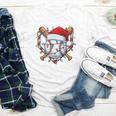 Christmas Baseball Santa Hat For Baseball Players Fans Youth Long Sleeve Tee Christmas Baseball Santa Hat For Baseball Players Fans Youth Long Sleeve Tee