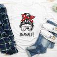 Classy Nana Life Soccer Messy Bun Baseball Mother's Day Youth Long Sleeve Tee Classy Nana Life Soccer Messy Bun Baseball Mother's Day Youth Long Sleeve Tee
