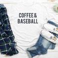 Coffee And Baseball Youth Long Sleeve Tee