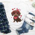 Dachshund Valentines Day Wiener Dog Lover Weenie Heart Raglan Baseball Tee Youth Long Sleeve Tee Dachshund Valentines Day Wiener Dog Lover Weenie Heart Raglan Baseball Tee Youth Long Sleeve Tee