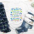 Don’t Hear What I Didn’t Say Autism Awareness Valentine Raglan Baseball Tee Youth Long Sleeve Tee