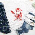 Drippy Baseball Mascot Valentine Heart Glasses Cartoon Youth Long Sleeve Tee