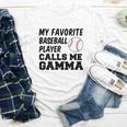 My Favorite Baseball Player Calls Me Gamma Youth Long Sleeve Tee My Favorite Baseball Player Calls Me Gamma Youth Long Sleeve Tee