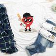 Heart Playing Baseball Valentine Baseball Youth Long Sleeve Tee Heart Playing Baseball Valentine Baseball Youth Long Sleeve Tee