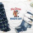 Hey Chicago Whadya Say Baseball Hot Dog Youth Long Sleeve Tee Hey Chicago Whadya Say Baseball Hot Dog Youth Long Sleeve Tee