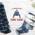I'm Working From Home Today Baseball Lover Men Women Youth Long Sleeve Tee