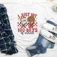 I Just Hit 100 Days Of School Baseball 100th Day Teacher Kid Youth Long Sleeve Tee I Just Hit 100 Days Of School Baseball 100th Day Teacher Kid Youth Long Sleeve Tee