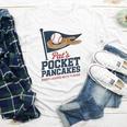 Pat's Pocket Pancakes Flag Baseball On Pancake Youth Long Sleeve Tee Pat's Pocket Pancakes Flag Baseball On Pancake Youth Long Sleeve Tee