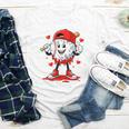Valentine Baseball Heart Sports Men Boys Kid Youth Long Sleeve Tee