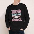 100 Days Of School Baseball 100th Day Of School Girls Youth Long Sleeve Tee