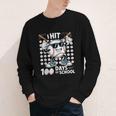 100 Days Of School Baseball Bat 100th Day Of School Youth Long Sleeve Tee