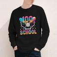 100 Days Of School Baseball Boys Ice Cream Drip 100th Day Youth Long Sleeve Tee 100 Days Of School Baseball Boys Ice Cream Drip 100th Day Youth Long Sleeve Tee