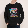 100 Days Of School Baseball Boys Kids 100th Day Of School Youth Long Sleeve Tee