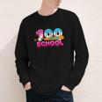 100 Days Of School Baseball Ice Cream Drip For Teacher Kid Youth Long Sleeve Tee 100 Days Of School Baseball Ice Cream Drip For Teacher Kid Youth Long Sleeve Tee