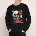 100 Days Of School Baseball Player Teacher Student Youth Long Sleeve Tee 100 Days Of School Baseball Player Teacher Student Youth Long Sleeve Tee