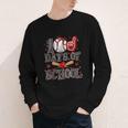 100 Days Of School Baseball Teacher 100 Days Smarter Student Youth Long Sleeve Tee 100 Days Of School Baseball Teacher 100 Days Smarter Student Youth Long Sleeve Tee